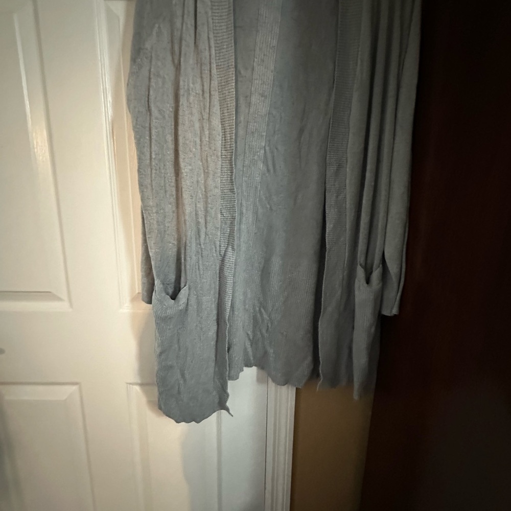 Premise Heather Gray Knit Cardigan